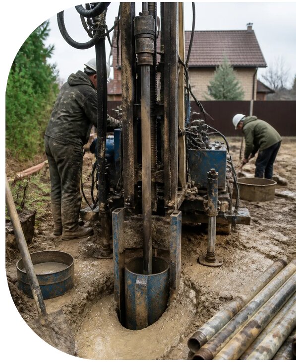 Углубление скважины на воду в Колпине от 3095 р. | АПаруса-Клп